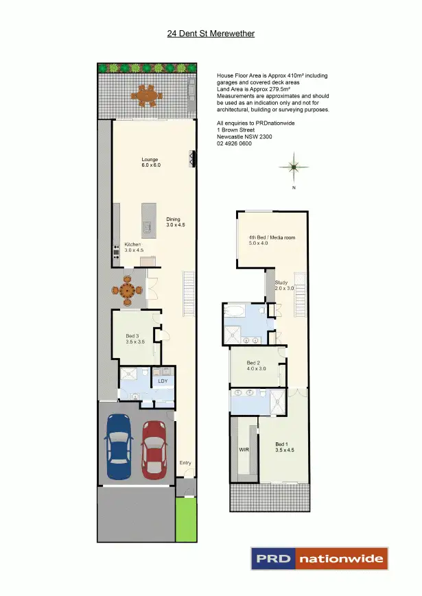 Floorplan of Homely house listing, 24 Dent Street, Merewether NSW 2291