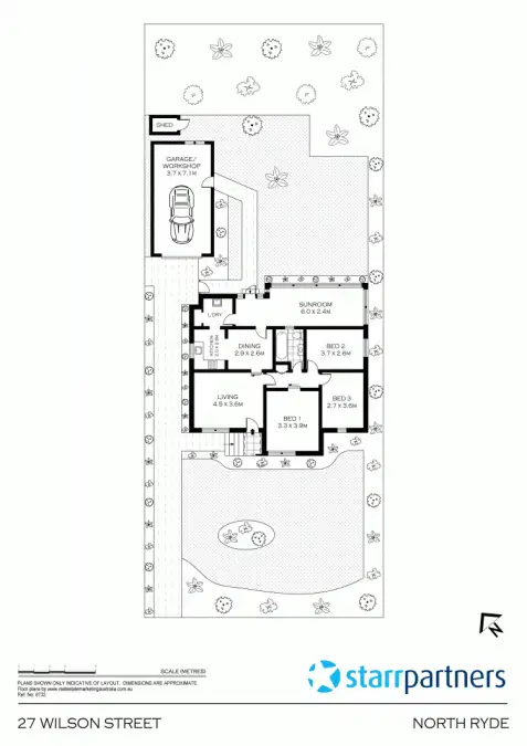 Floorplan of Homely house listing, 27 Wilson St, North Ryde NSW 2113