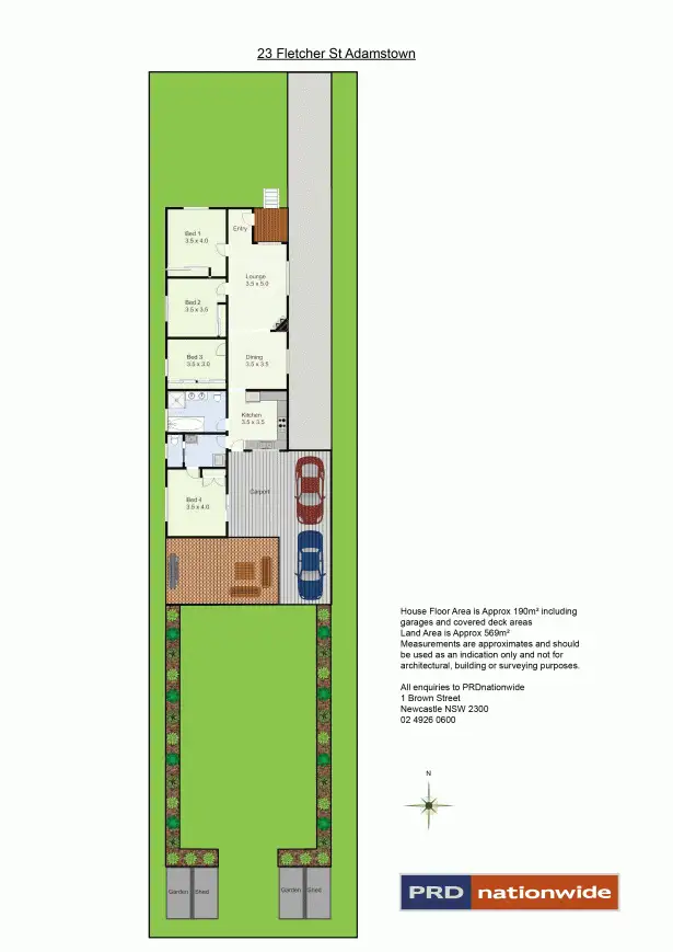 Floorplan of Homely house listing, 23 Fletcher Street, Adamstown NSW 2289