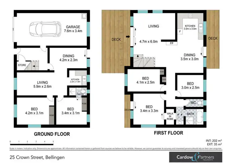Floorplan of Homely house listing, 25 Crown Street, Bellingen NSW 2454