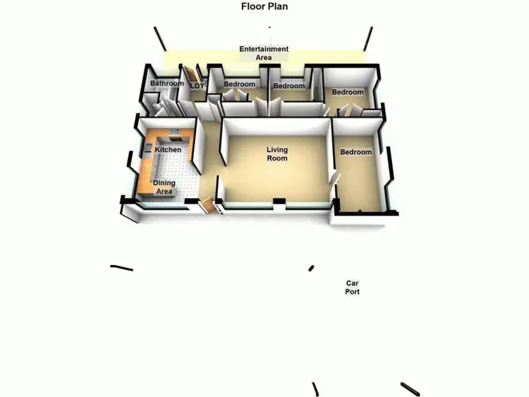 Floorplan of Homely house listing, 160 Meakin Road, Slacks Creek QLD 4127