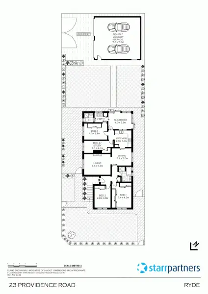 Floorplan of Homely house listing, 23 Providence Rd, Ryde NSW 2112