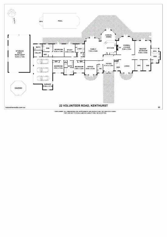 Floorplan of Homely house listing, Address available on request