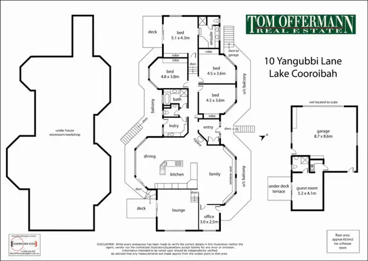 Floorplan of Homely house listing, 10 Yangubbi Lane, Cooroibah QLD 4565