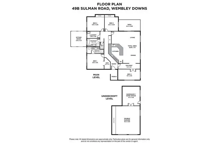 Floorplan of Homely house listing, 49B Sulman Road, Wembley Downs WA 6019