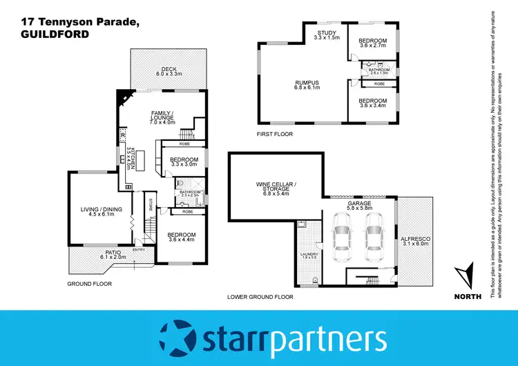 Floorplan of Homely house listing, 17 Tennyson Parade, Guildford NSW 2161