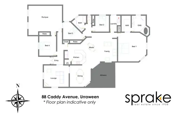 Floorplan of Homely house listing, 88 Caddy Avenue, Urraween QLD 4655