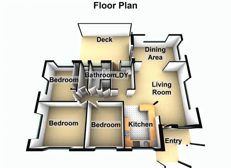Floorplan of Homely house listing, 8 Lawson Street, Woodridge QLD 4114