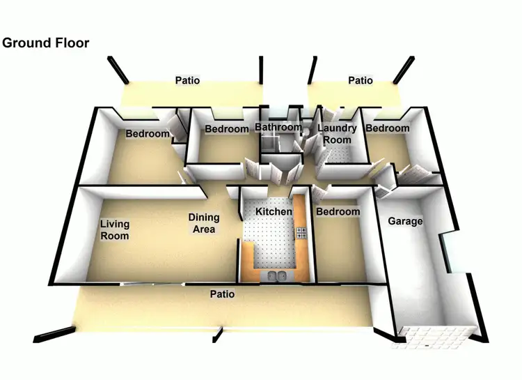 Floorplan of Homely house listing, 62 Park Road, Deception Bay QLD 4508