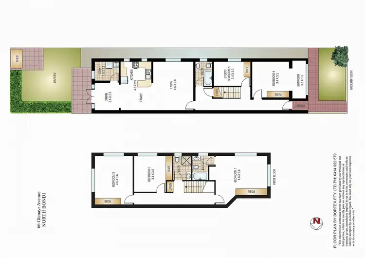Floorplan of Homely house listing, 66 Glenayr Avenue, North Bondi NSW 2026