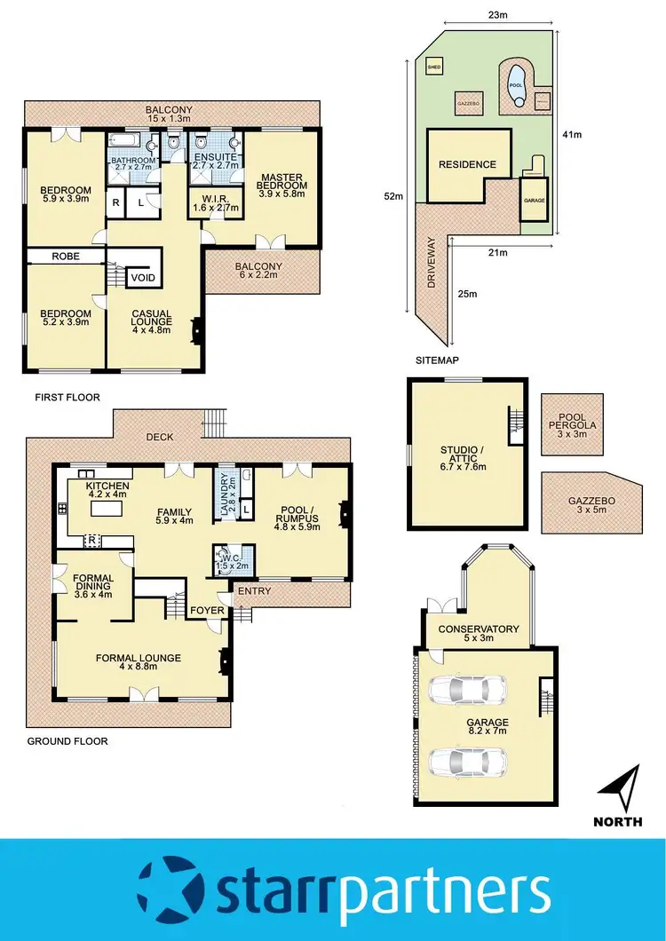 Floorplan of Homely house listing, 7 Volans Place, Erskine Park NSW 2759