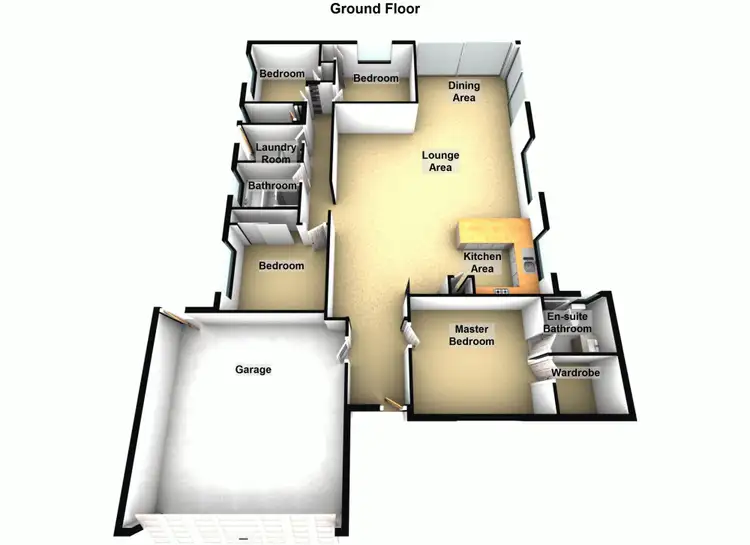 Floorplan of Homely house listing, 43 Treeline Place, Durack QLD 4077