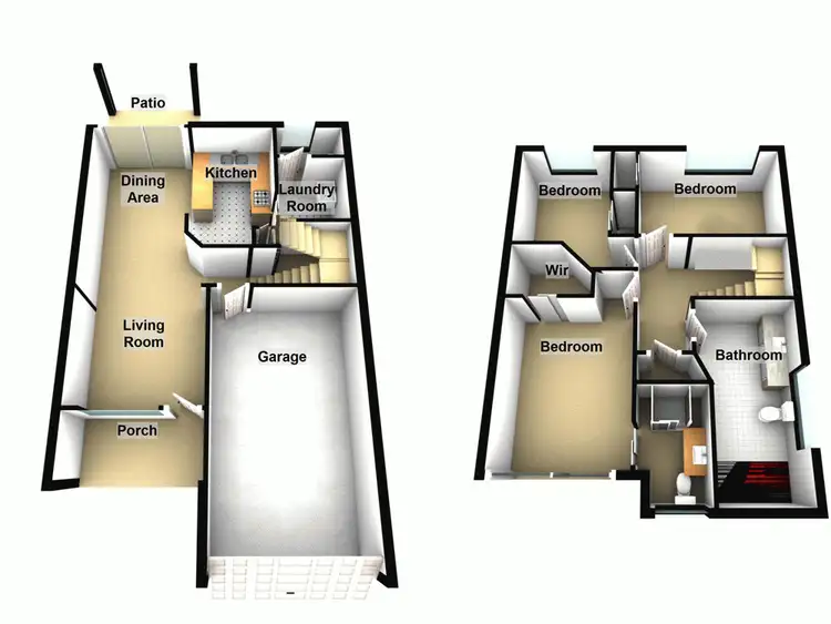 Floorplan of Homely townhouse listing, 69/342-356 Leitchs Road, Brendale QLD 4500