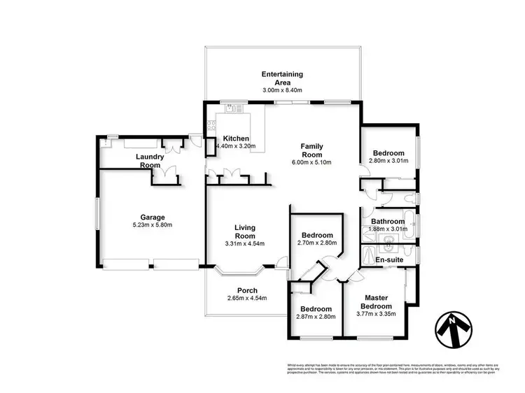 Floorplan of Homely house listing, 16 Adrian Street, Caboolture QLD 4510