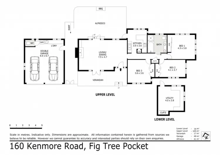 Floorplan of Homely house listing, 160 Kenmore Rd, Fig Tree Pocket QLD 4069