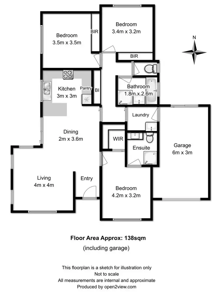 Floorplan of Homely house listing, 31 Horizon Drive, Sorell TAS 7172