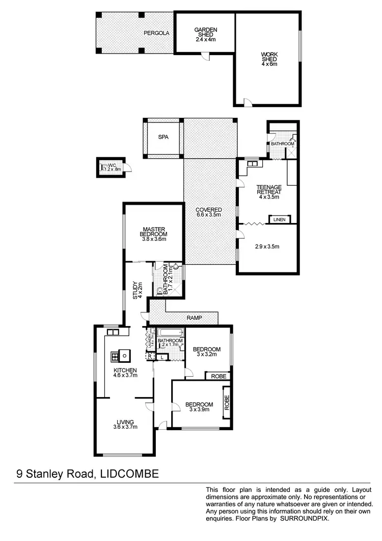 Floorplan of Homely house listing, 9 Stanley Rd, Lidcombe NSW 2141