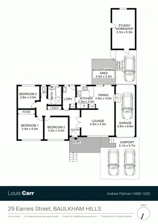 Floorplan of Homely house listing, 29 Eames Avenue, Baulkham Hills NSW 2153