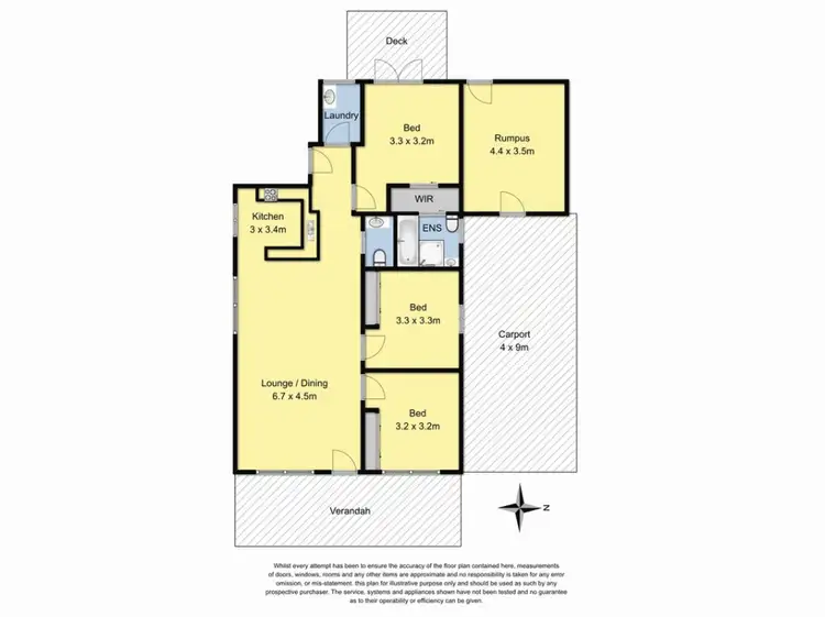 Floorplan of Homely house listing, 215 Sinclair St, Colac VIC 3250
