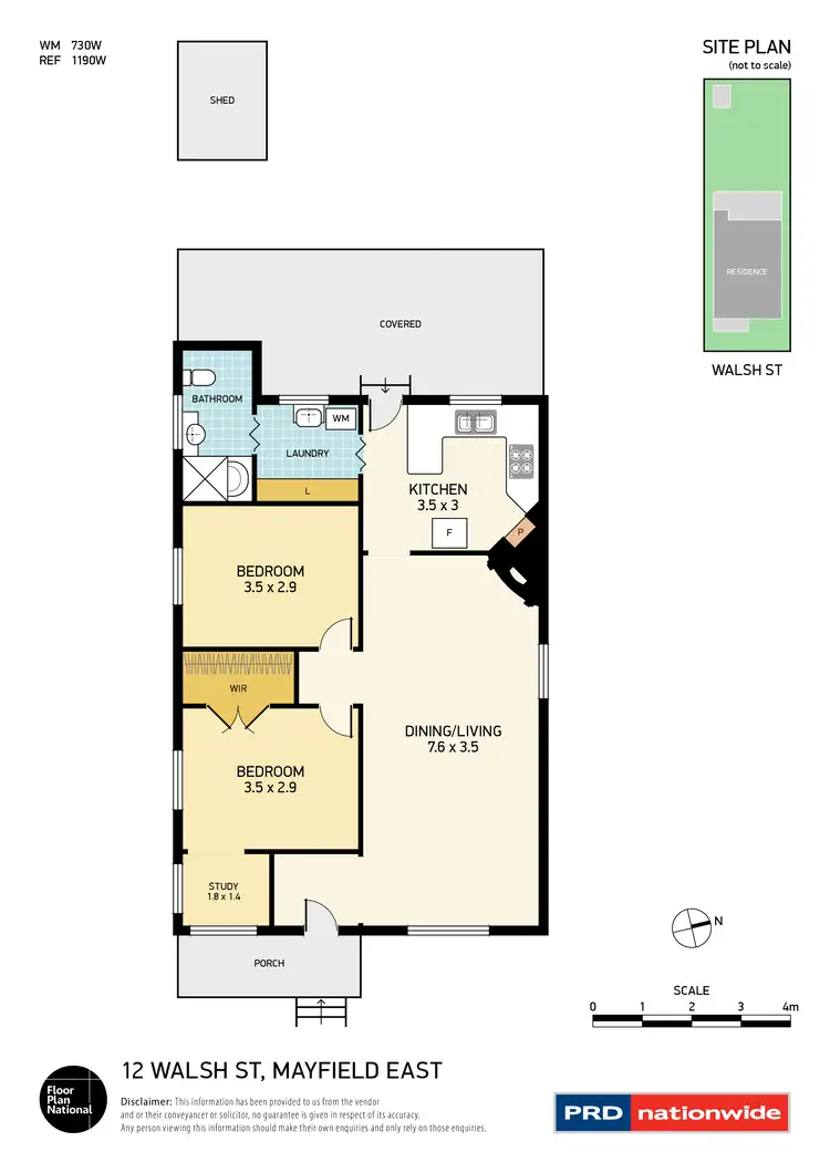 Floorplan of Homely house listing, 12 Walsh Street, Mayfield East NSW 2304