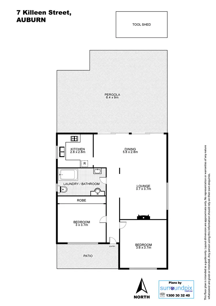 Floorplan of Homely house listing, 7 Killeen Street, Auburn NSW 2144