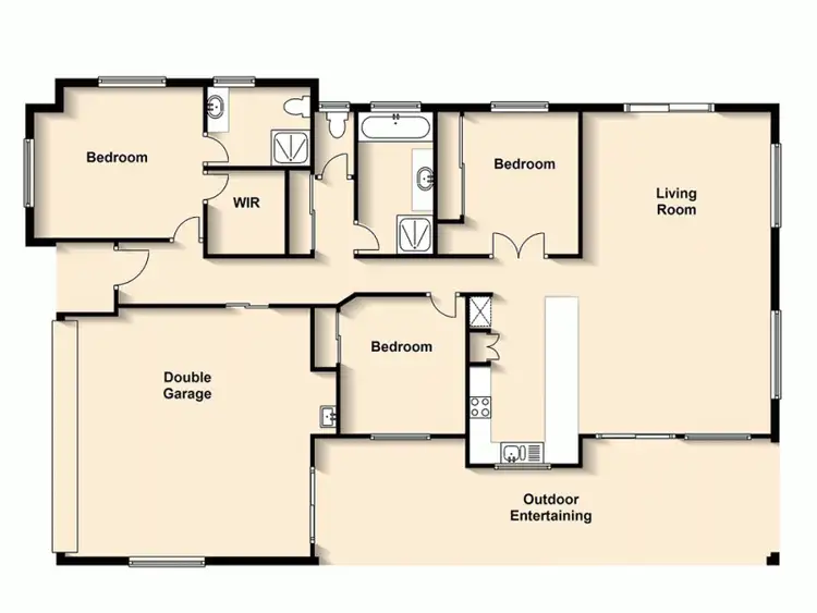 Floorplan of Homely house listing, 28 Ewan Place, Bracken Ridge QLD 4017