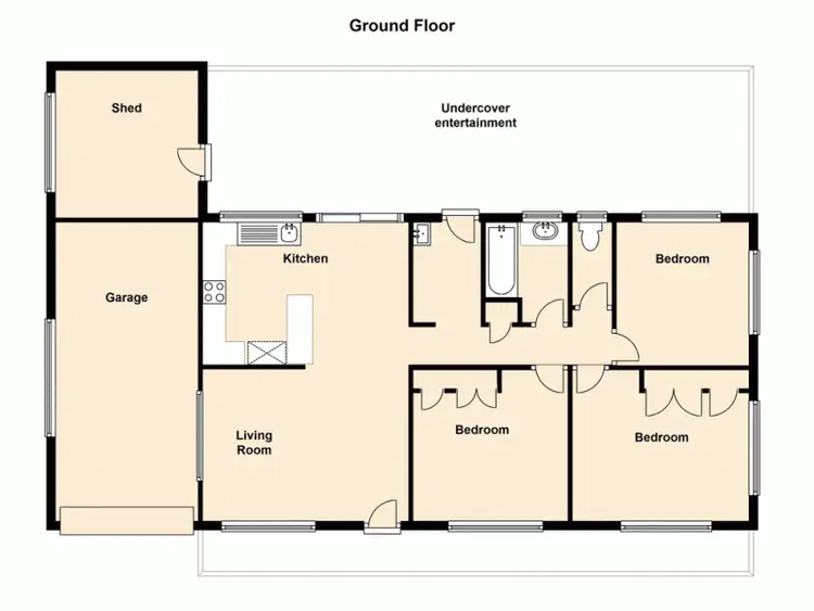 Floorplan of Homely house listing, 16 Tysoe Street, Deception Bay QLD 4508