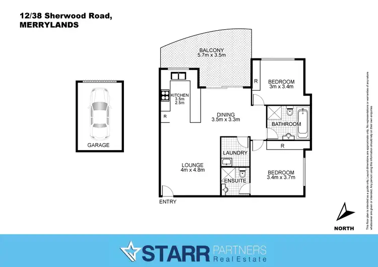 Floorplan of Homely unit listing, 12/38 Sherwood Road, Merrylands NSW 2160