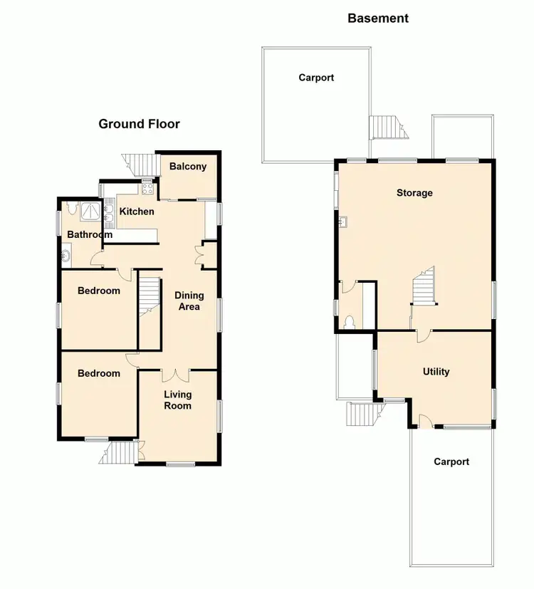Floorplan of Homely house listing, 108 Oxley Avenue, Woody Point QLD 4019