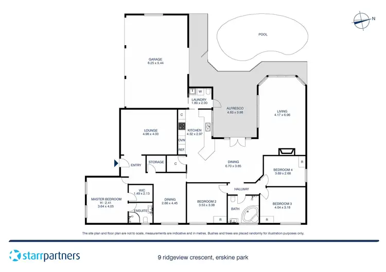 Floorplan of Homely house listing, 9 Ridgeview Crescent, Erskine Park NSW 2759