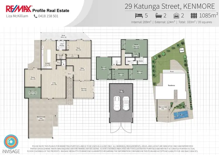 Floorplan of Homely house listing, 29 Katunga Street, Kenmore QLD 4069