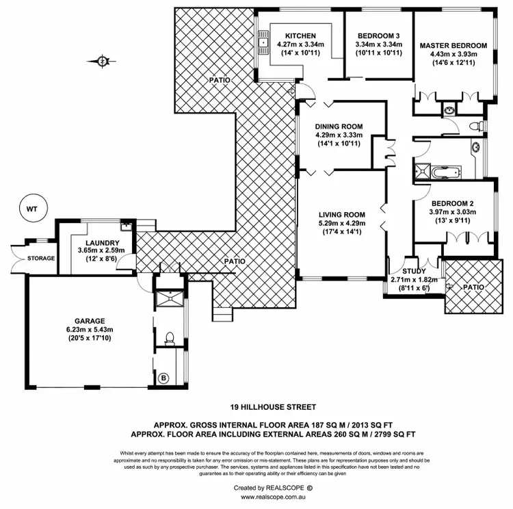 Floorplan of Homely house listing, 19 Hillhouse Street, Aspley QLD 4034
