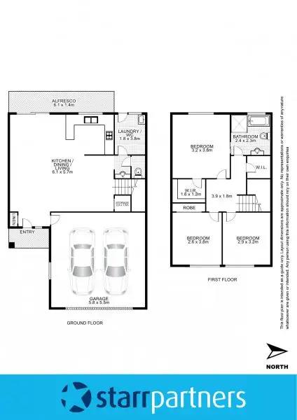 Floorplan of Homely townhouse listing, 24/22-32 Hall Street, St Marys NSW 2760