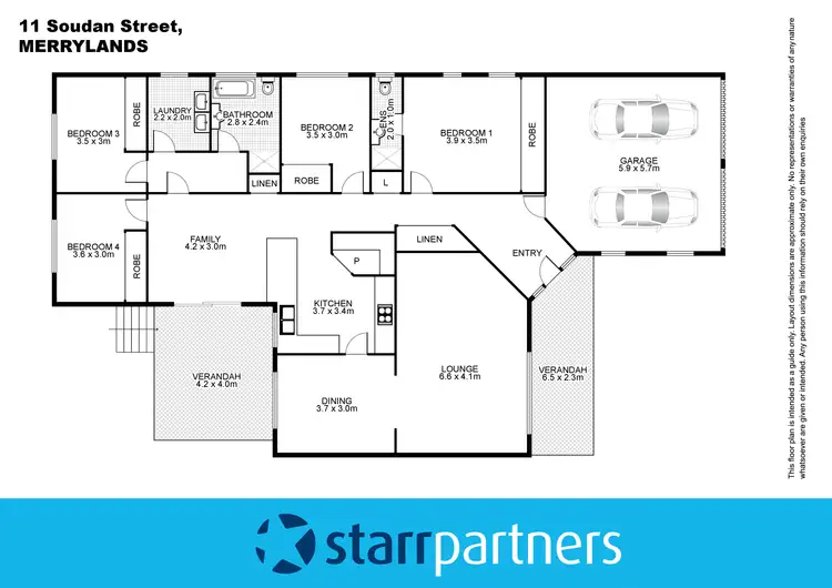 Floorplan of Homely house listing, 11 Soudan Street, Merrylands NSW 2160