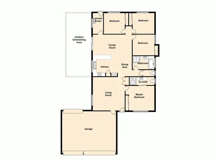 Floorplan of Homely house listing, 7 Voyager Street, Marsden QLD 4132