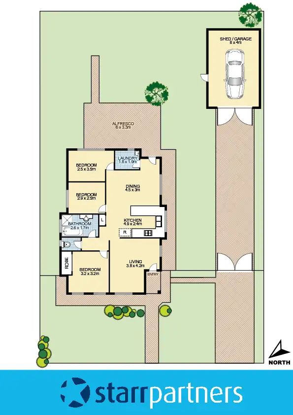 Floorplan of Homely house listing, 3 Pelican Street, Erskine Park NSW 2759
