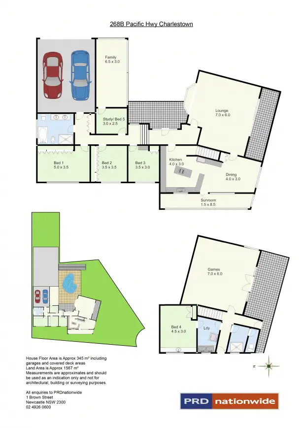 Floorplan of Homely house listing, 268B Pacific Highway, Charlestown NSW 2290