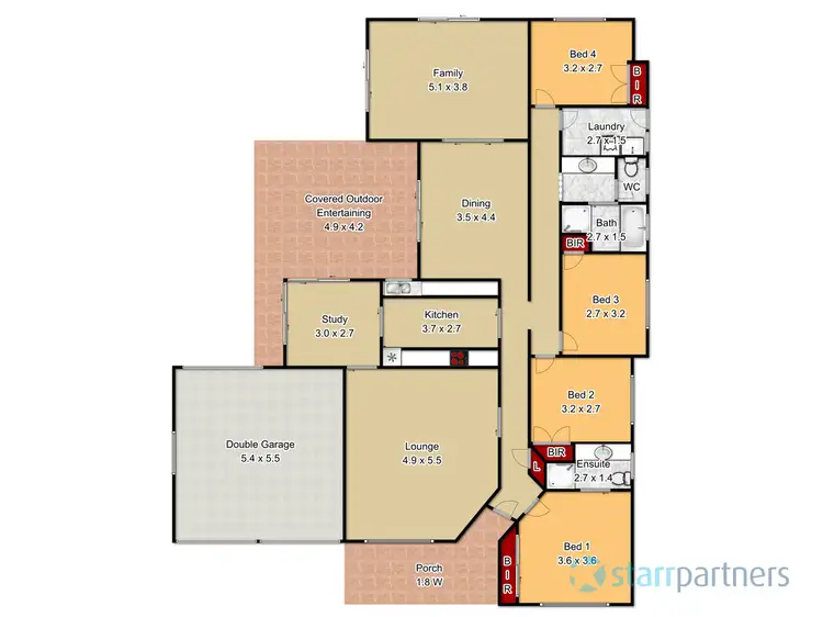 Floorplan of Homely house listing, 87 Alexander Street, Bligh Park NSW 2756