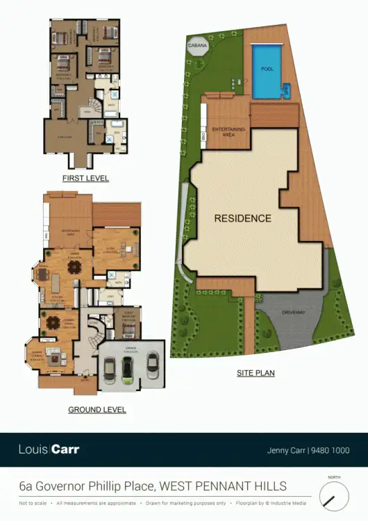 Floorplan of Homely house listing, 6a Governor Phillip Place, West Pennant Hills NSW 2125