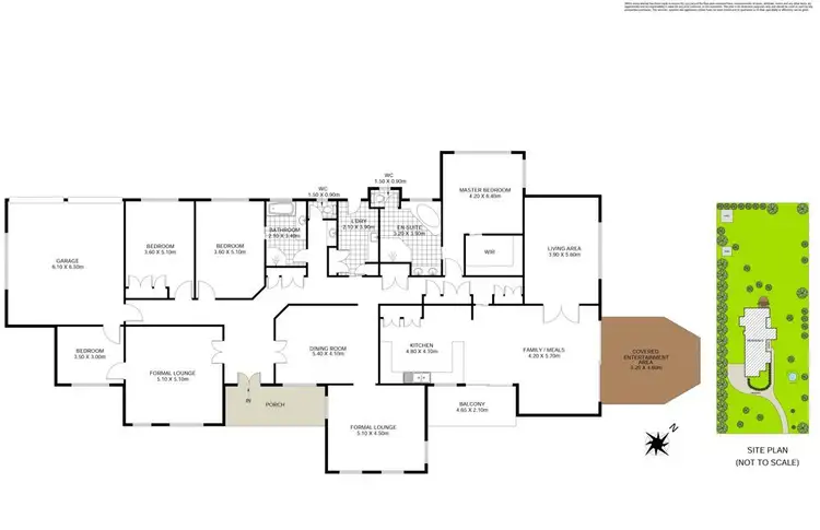 Floorplan of Homely house listing, 10 Stanley Parade, Highfields QLD 4352