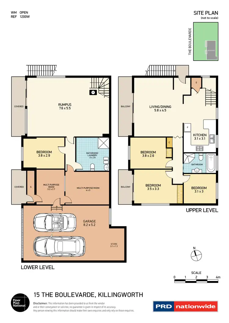 Floorplan of Homely house listing, 15 The Boulevarde, Killingworth NSW 2278