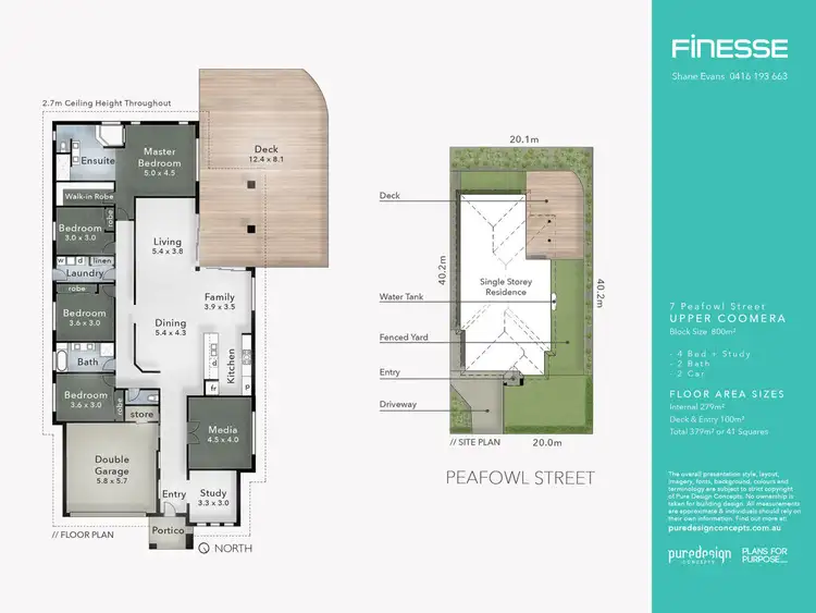 Floorplan of Homely house listing, 7 Peafowl Street, Upper Coomera QLD 4209