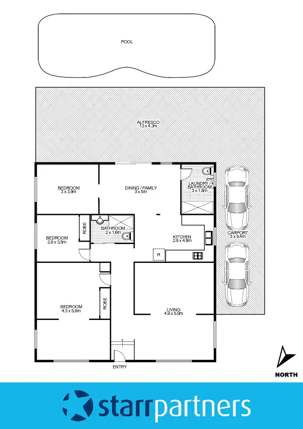 Floorplan of Homely house listing, 25 Dorothy Crescent, Colyton NSW 2760