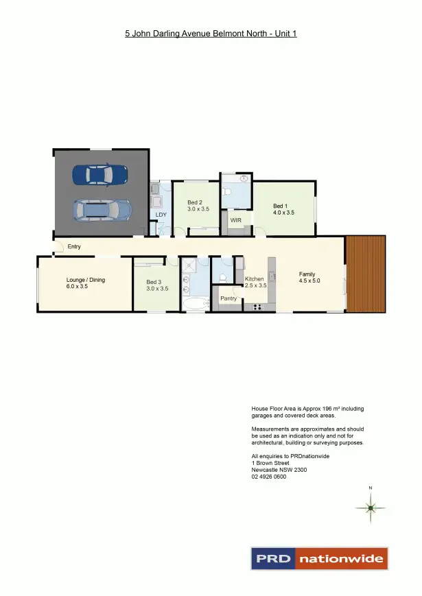 Floorplan of Homely house listing, 5A John Darling Avenue, Belmont North NSW 2280