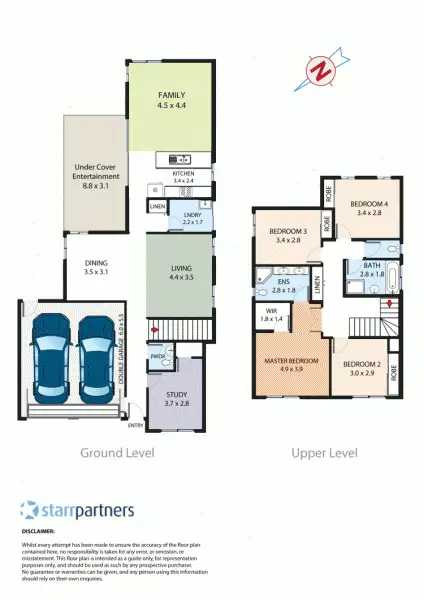 Floorplan of Homely house listing, 14 Deneden Ave, Kellyville Ridge NSW 2155