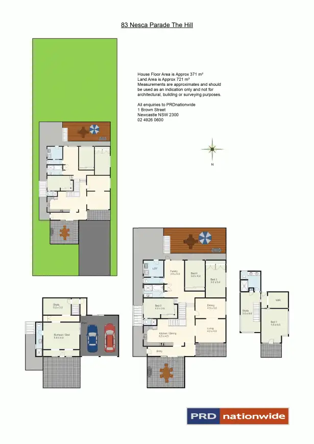 Floorplan of Homely house listing, 83 Nesca Parade, The Hill NSW 2300