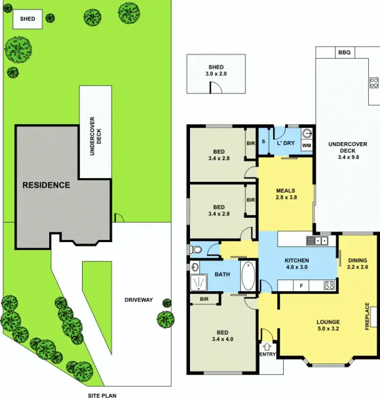 Floorplan of Homely house listing, 13 Greendale Court, Narre Warren VIC 3805