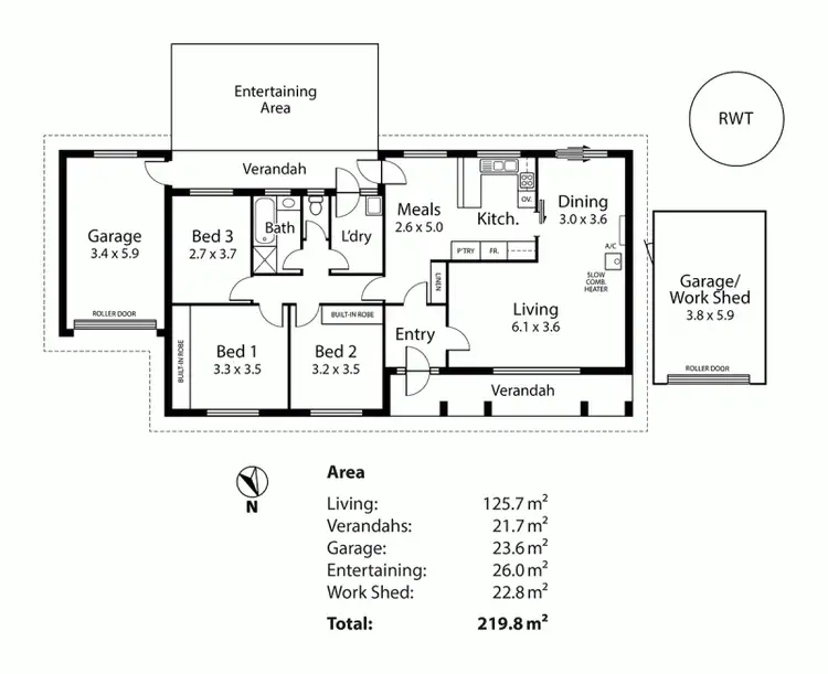 Floorplan of Homely house listing, 2 Chapman Crescent, Mount Barker SA 5251