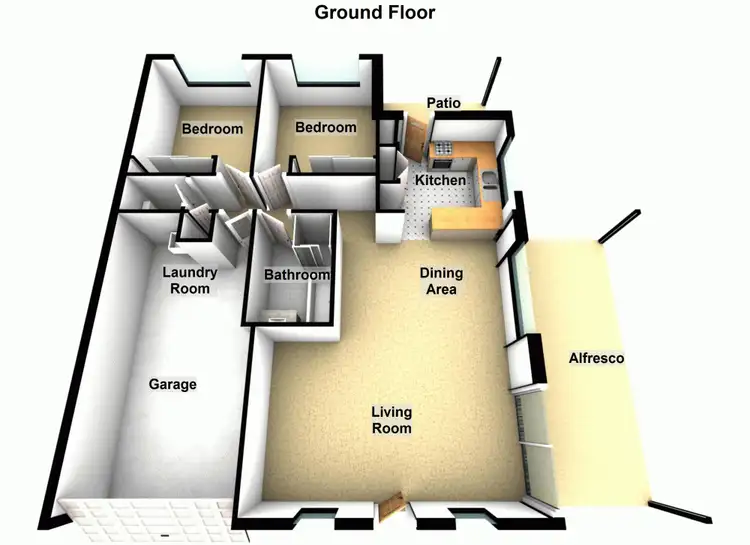 Floorplan of Homely villa listing, 3/127 Adelaide Street, Carina QLD 4152