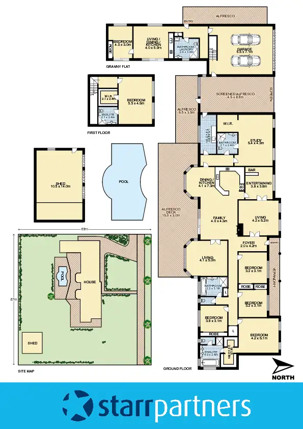 Floorplan of Homely rural property listing, 81 Grays Lane, Cranebrook NSW 2749